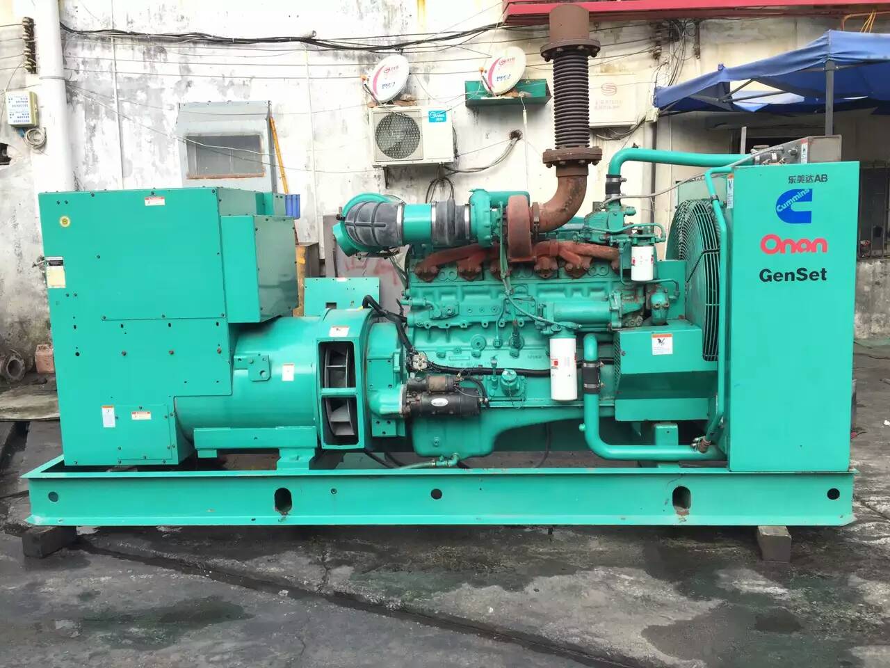 吉州租赁发电机-柴油发电机不正常冒烟的原因